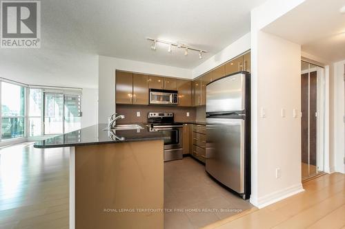 1109 - 16 Yonge Street, Toronto, ON - Indoor Photo Showing Kitchen With Stainless Steel Kitchen