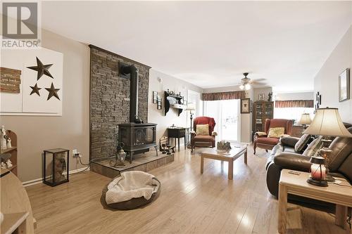 8350 County Road 15 Road Unit#3, North Augusta, ON - Indoor Photo Showing Living Room With Fireplace