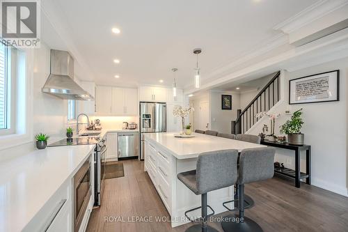 429 Erinbrook Drive, Kitchener, ON - Indoor Photo Showing Kitchen With Stainless Steel Kitchen With Double Sink With Upgraded Kitchen