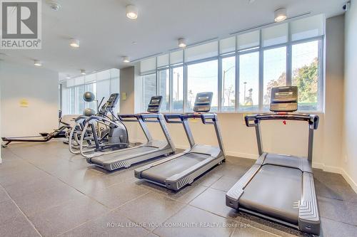 1007 - 10 Deerlick Court, Toronto, ON - Indoor Photo Showing Gym Room