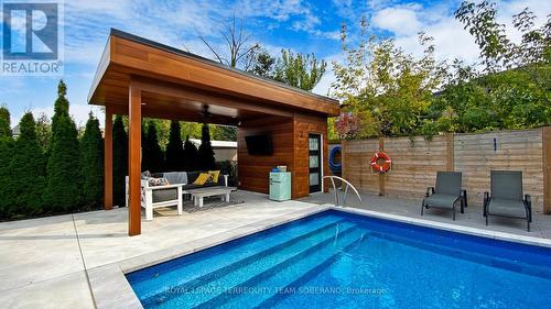 17 Southgate Avenue, Toronto, ON - Outdoor With In Ground Pool With Deck Patio Veranda