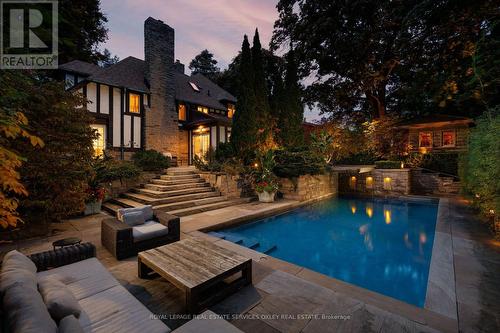 539 Blythwood Road, Toronto, ON - Outdoor With In Ground Pool