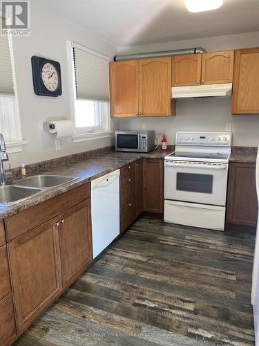 11 Oak Street, Barrie, ON - Indoor Photo Showing Kitchen With Double Sink