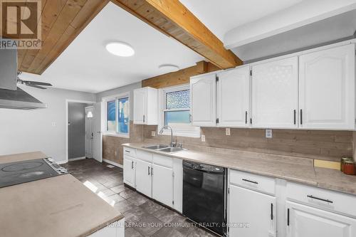 174 Niagara Falls Road, Thorold, ON - Indoor Photo Showing Kitchen With Double Sink