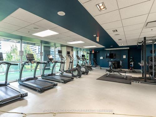 1213-16 Brookers Lane, Toronto, ON - Indoor Photo Showing Gym Room