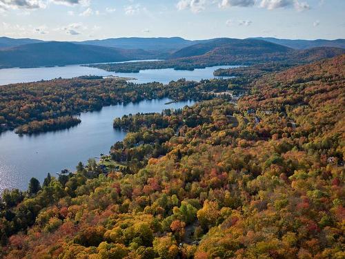 Aerial photo - 11 Ch. De L'Érablière, Saint-Donat, QC - Outdoor With Body Of Water With View