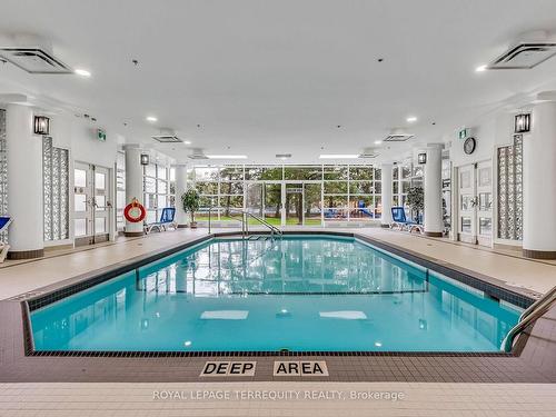 614-35 Trailwood Dr, Mississauga, ON - Indoor Photo Showing Other Room With In Ground Pool