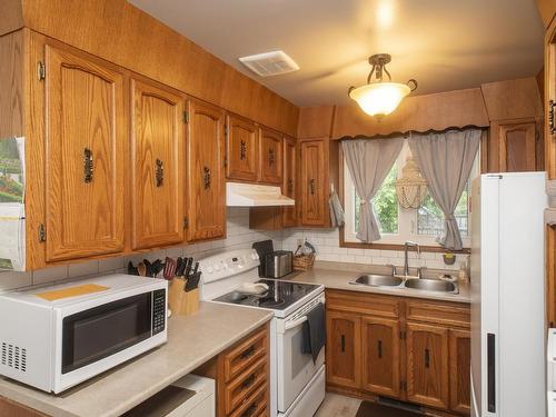 164 County Boulevard, Thunder Bay, ON - Indoor Photo Showing Kitchen With Double Sink