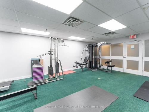 709-8 Silver Bell Grve, Toronto, ON - Indoor Photo Showing Gym Room