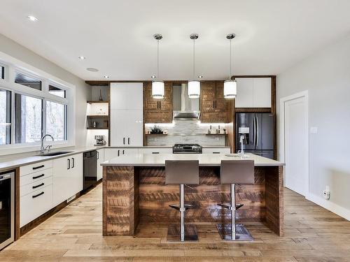 Kitchen - 280 Ch. De Blue Hills, Morin-Heights, QC - Indoor Photo Showing Kitchen With Upgraded Kitchen