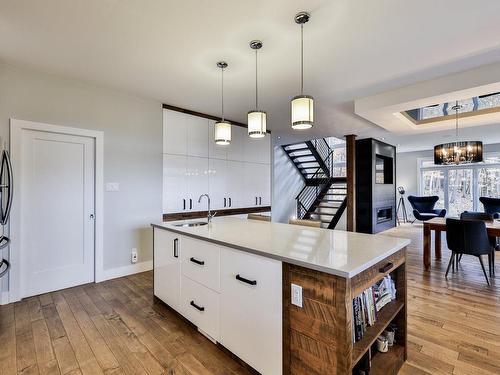 Kitchen - 280 Ch. De Blue Hills, Morin-Heights, QC - Indoor Photo Showing Kitchen With Upgraded Kitchen