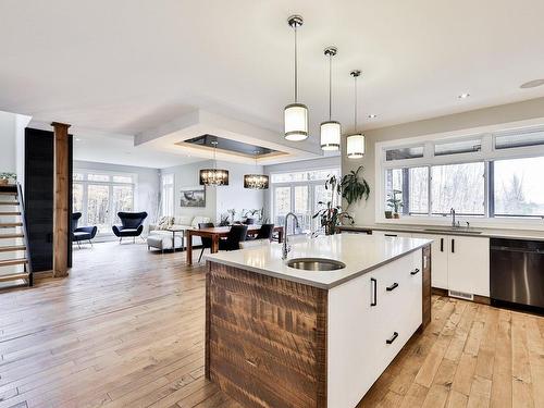 Kitchen - 280 Ch. De Blue Hills, Morin-Heights, QC - Indoor Photo Showing Kitchen With Upgraded Kitchen