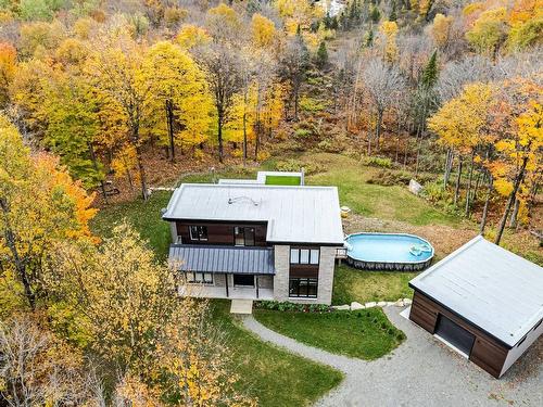 Overall view - 280 Ch. De Blue Hills, Morin-Heights, QC - Outdoor With Above Ground Pool