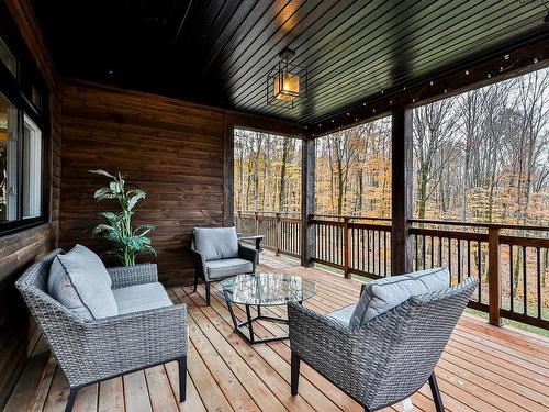 Patio - 280 Ch. De Blue Hills, Morin-Heights, QC - Outdoor With Deck Patio Veranda With Exterior