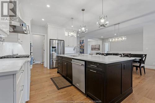 912 St. Jude Court, Windsor, ON - Indoor Photo Showing Kitchen With Upgraded Kitchen