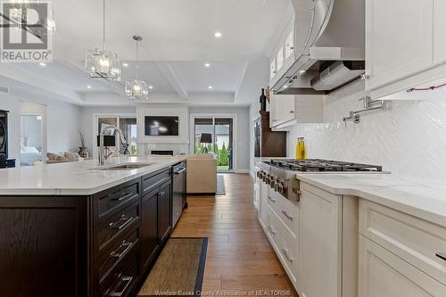 912 St. Jude Court, Windsor, ON - Indoor Photo Showing Kitchen With Upgraded Kitchen