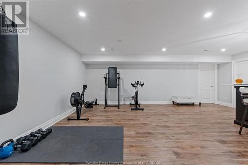 912 St. Jude Court, Windsor, ON - Indoor Photo Showing Gym Room