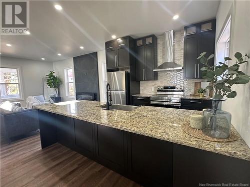 46 Edward Street, Moncton, NB - Indoor Photo Showing Kitchen With Upgraded Kitchen