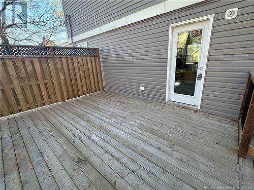 46 Edward Street, Moncton, NB - Outdoor With Deck Patio Veranda With Exterior