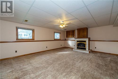 784 21St Street A E, Owen Sound, ON - Indoor Photo Showing Other Room With Fireplace