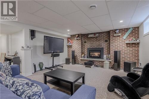 3331 Sunnyview Avenue, Cornwall, ON - Indoor Photo Showing Other Room With Fireplace