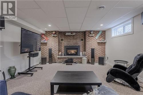 3331 Sunnyview Avenue, Cornwall, ON - Indoor With Fireplace