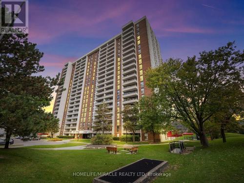 1511 - 4 Kings Cross Road, Brampton, ON - Outdoor With Balcony With Facade