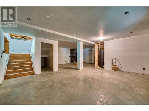 main living area in basement - 8726 Forsberg Road, Vernon, BC - Indoor Photo Showing Other Room