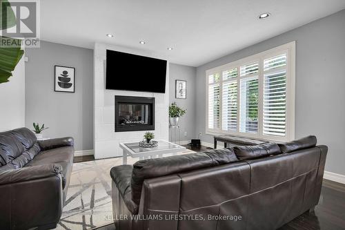 1177 Coronation Drive, London, ON - Indoor Photo Showing Living Room With Fireplace