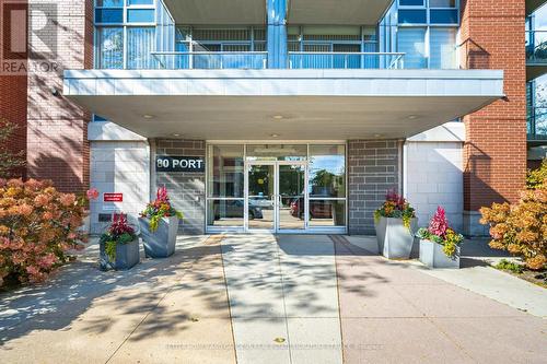 209 - 80 Port Street E, Mississauga, ON - Outdoor With Balcony