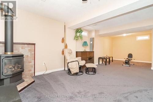 54 Summerfield Crescent, Brampton, ON - Indoor With Fireplace