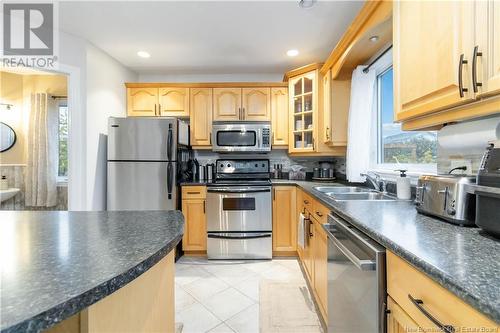 376 Evergreen Drive, Moncton, NB - Indoor Photo Showing Kitchen With Double Sink