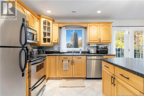 376 Evergreen Drive, Moncton, NB - Indoor Photo Showing Kitchen With Double Sink