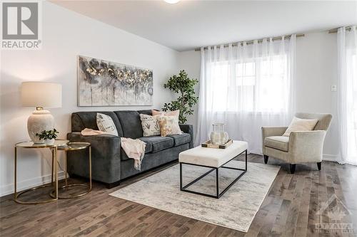 Model Home at 325 Dion - 728 Mathieu Street, Rockland, ON - Indoor Photo Showing Living Room