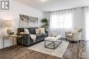 Model Home at 325 Dion - 728 Mathieu Street, Rockland, ON  - Indoor Photo Showing Living Room 