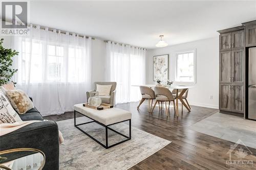 Model Home at 325 Dion - 728 Mathieu Street, Rockland, ON - Indoor Photo Showing Living Room