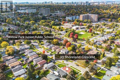 33 Shoreland Crescent, Toronto, ON - Outdoor With View