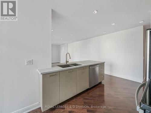 804 - 220 Redpath Avenue, Toronto, ON - Indoor Photo Showing Kitchen With Double Sink