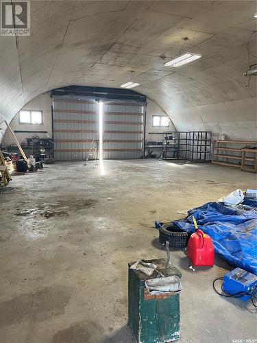 Krogstad Acreage, Milton Rm No. 292, SK - Indoor Photo Showing Garage