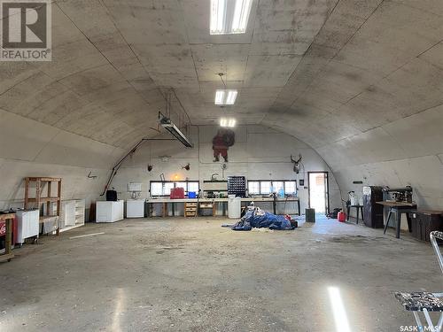 Krogstad Acreage, Milton Rm No. 292, SK - Indoor Photo Showing Garage