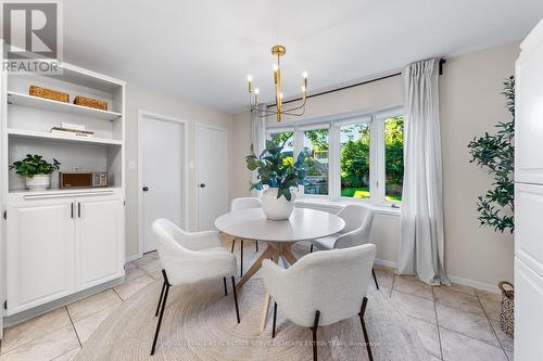 213 St Leonards Crescent, Toronto, ON - Indoor Photo Showing Dining Room