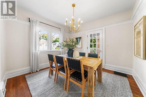 213 St Leonards Crescent, Toronto, ON - Indoor Photo Showing Dining Room