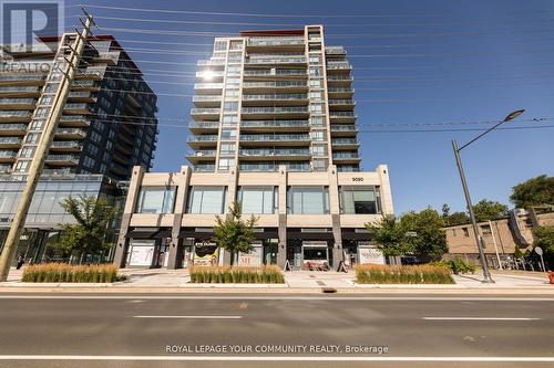 607 - 9090 Yonge Street, Richmond Hill, ON - Outdoor With Balcony With Facade