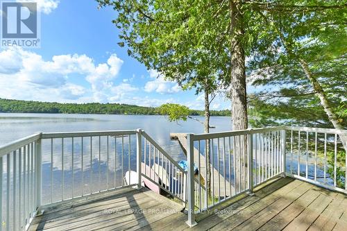 1112 Blue Heron Ridge, Central Frontenac, ON - Outdoor With Body Of Water With Deck Patio Veranda With View