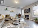 18 Oren Street, Vaughan, ON  - Indoor Photo Showing Living Room With Fireplace 