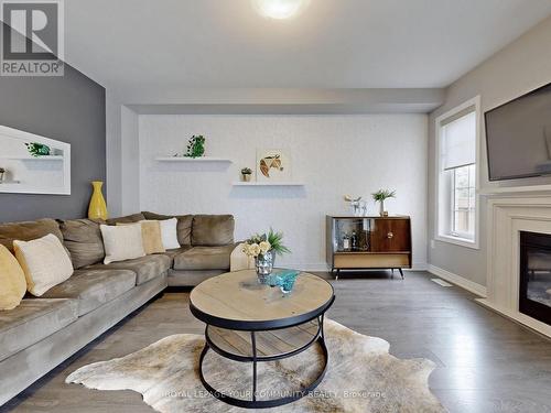 18 Oren Street, Vaughan, ON - Indoor Photo Showing Living Room With Fireplace