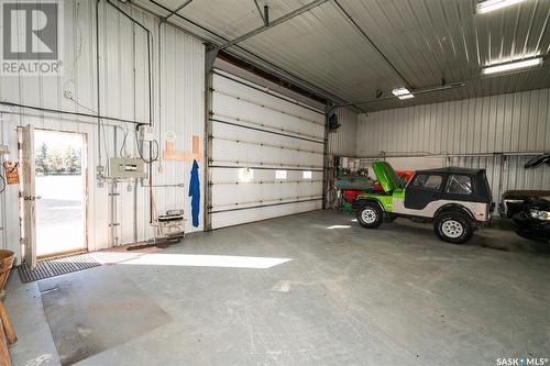 Kruesel Acreage, Winslow Rm No. 319, SK - Indoor Photo Showing Garage