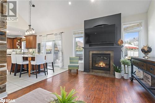 197 Hayward Court, Rockwood, ON - Indoor Photo Showing Living Room With Fireplace