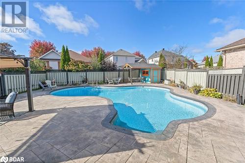 197 Hayward Court, Rockwood, ON - Outdoor With In Ground Pool With Backyard