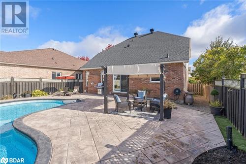 197 Hayward Court, Rockwood, ON - Outdoor With In Ground Pool With Deck Patio Veranda With Exterior